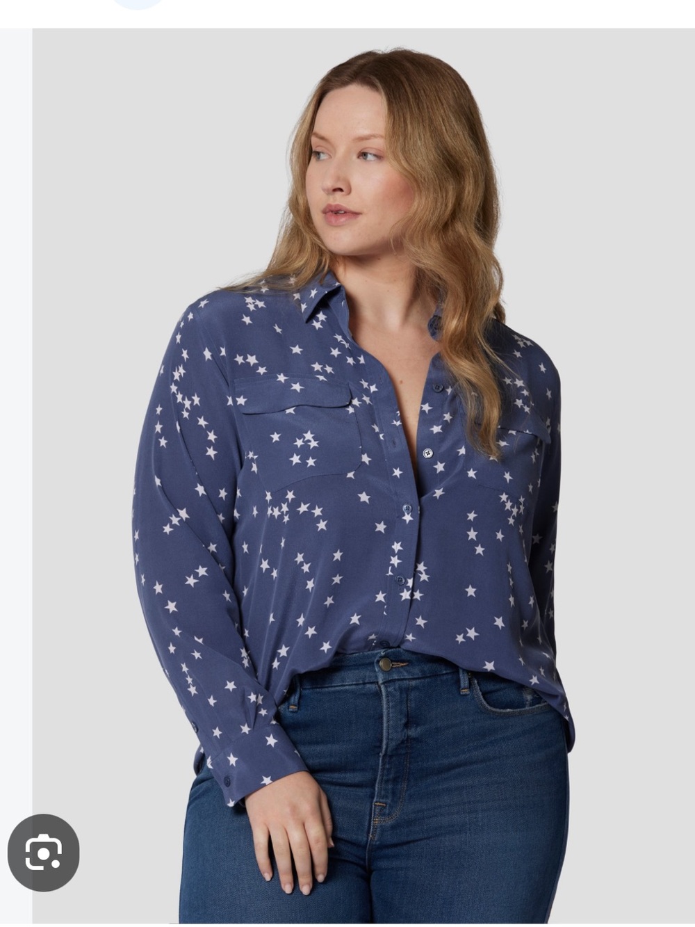 Equipment Signature  Silk Shirt